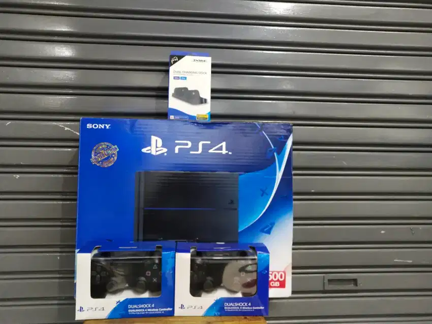 PS4 FAT 500GB H E N 11.00 + STB AUTO H E N FULL GAME (BARU)