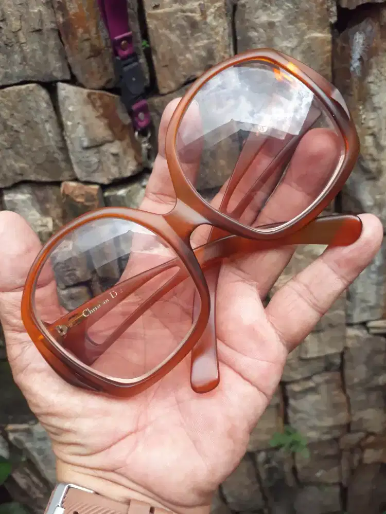 Antik vintage kacamata jadul christian dior 100 % orisinil mulus
