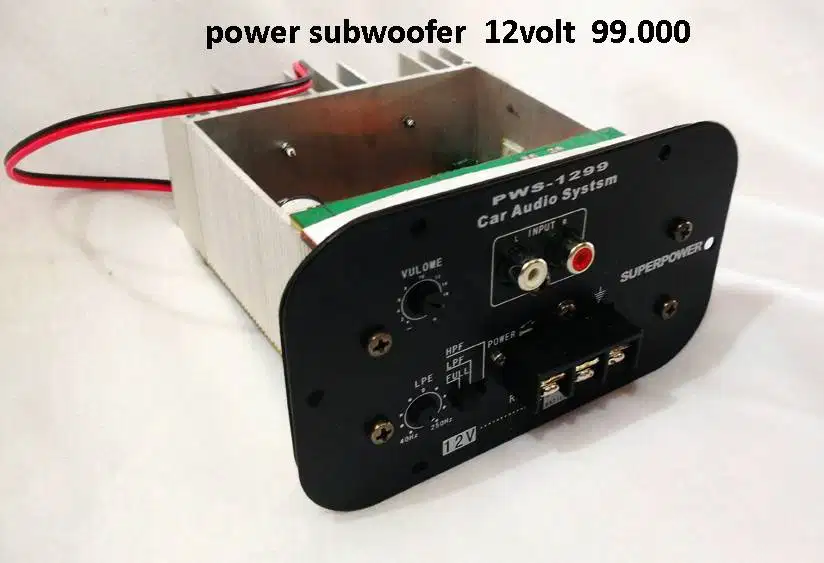 power mono block subwoofer