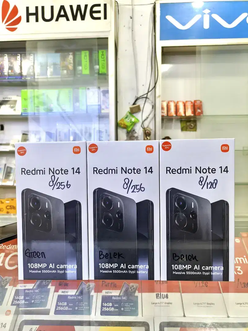 XIAOMI Redmi Note 14 (8/256) BARU (Pesanggrahan)