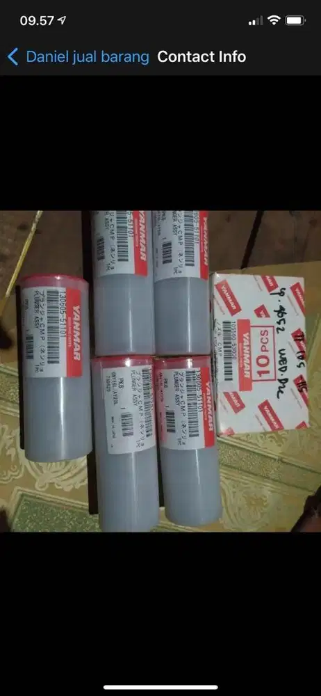 Jual segala part marine genset yanmar, kubota, dll