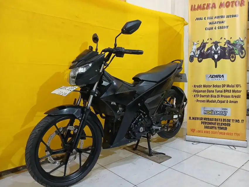 SUZUKI SATRIA F150 PREDATOR TAHUN 2018 CASH & CREDIT