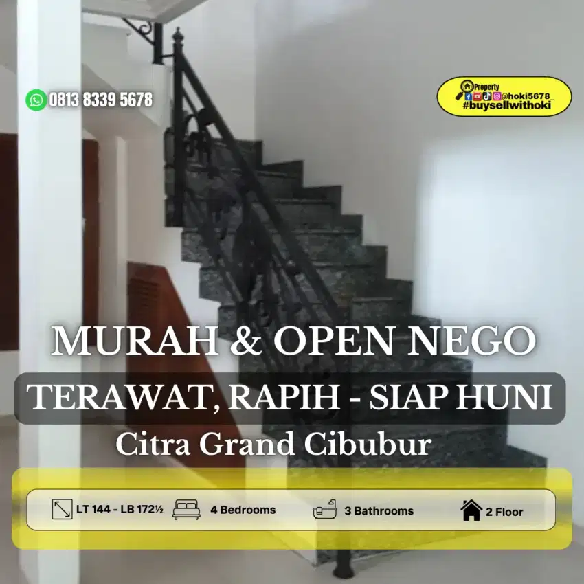 RUMAH CITRA GRAND]CIBUBUR,BEKASI,DEPOK,BOGOR,BSD,JAKARTA SELATAN,TEBET