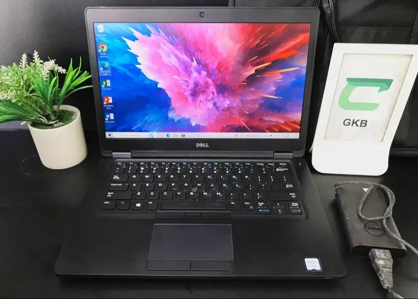 Laptop Dell Latitude i5 Ssd 512gb Ram 8gb keyboard backlight layar FHD