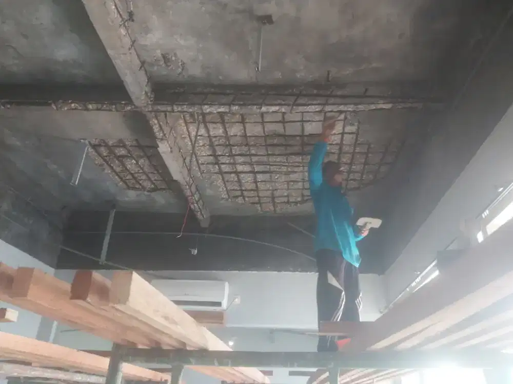 Bangun rumah baru second renov DLL