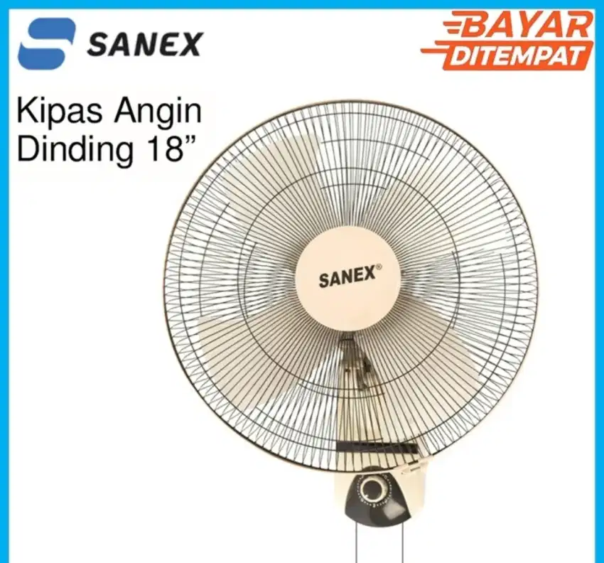 Sanex FW1878 Kipas angin dinding Jumbo 18 Inchi