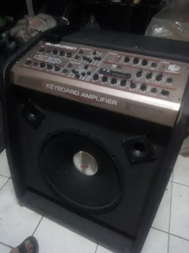 Silver Cres K300 Speaker 15 Inch Black Tipe 15500 Platinum Series