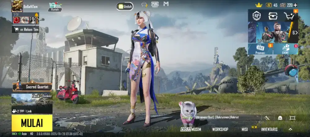 Jual akun pubg dari season 9