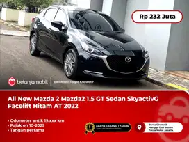 [LOW KM] Mazda 2 Mazda2 1.5 GT Sedan SkyactivG Hitam AT 2022/2023