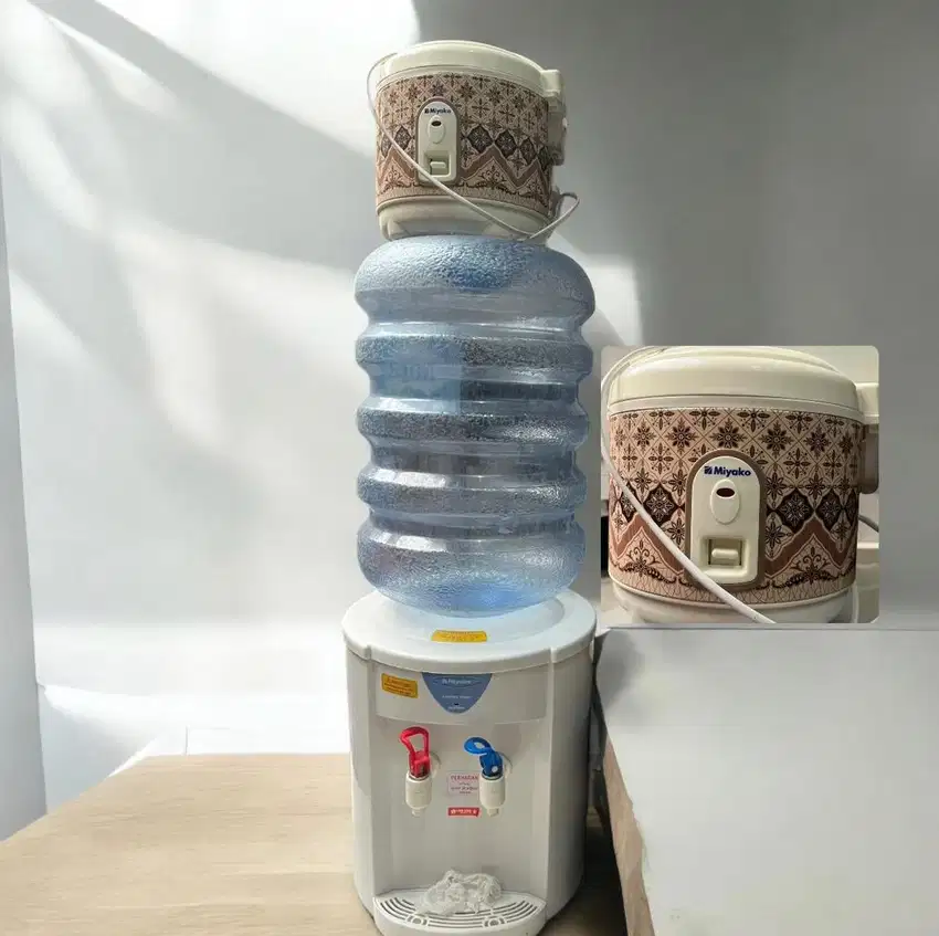 Rice cooker dan Dispenser Miyako