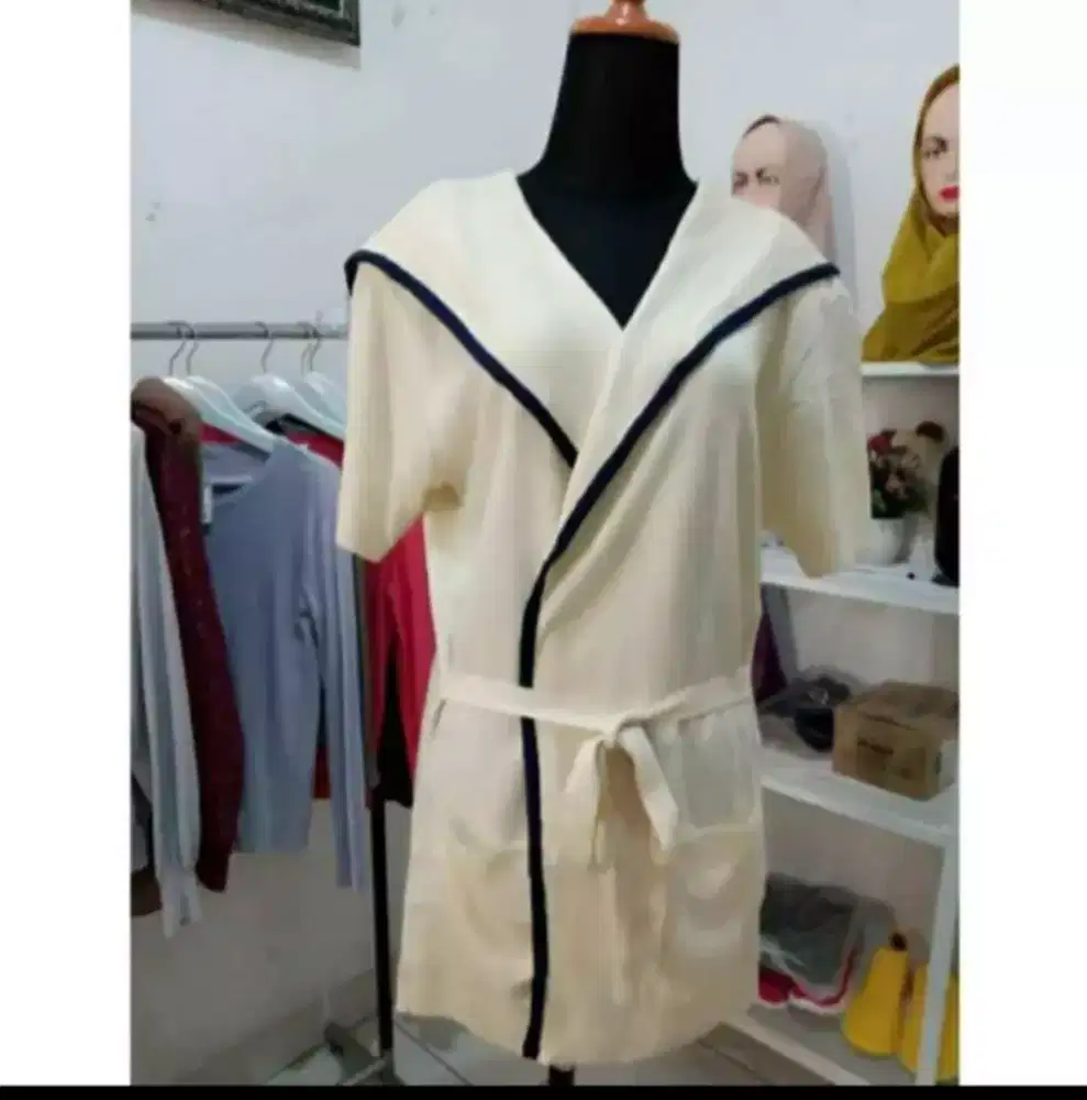 Outer kimono kerah sailor Korean style like new