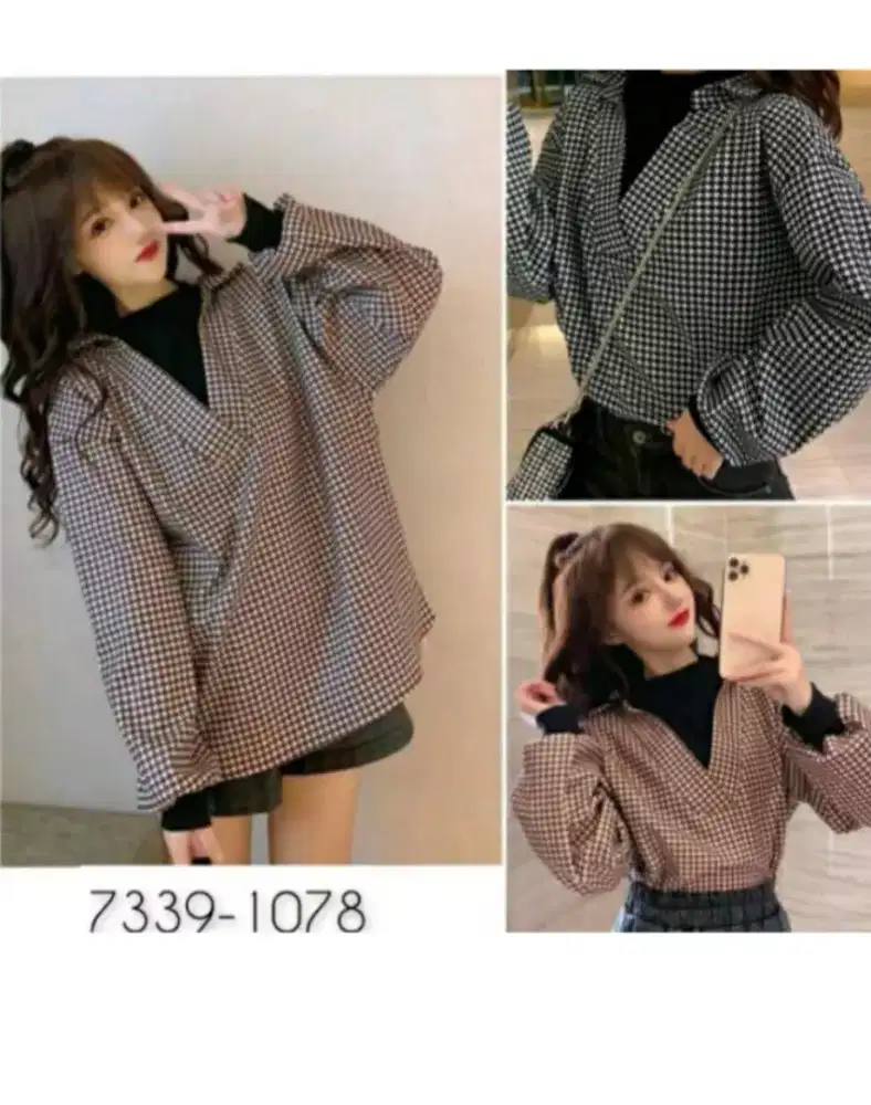 Atasan Korean style kualitas butik new