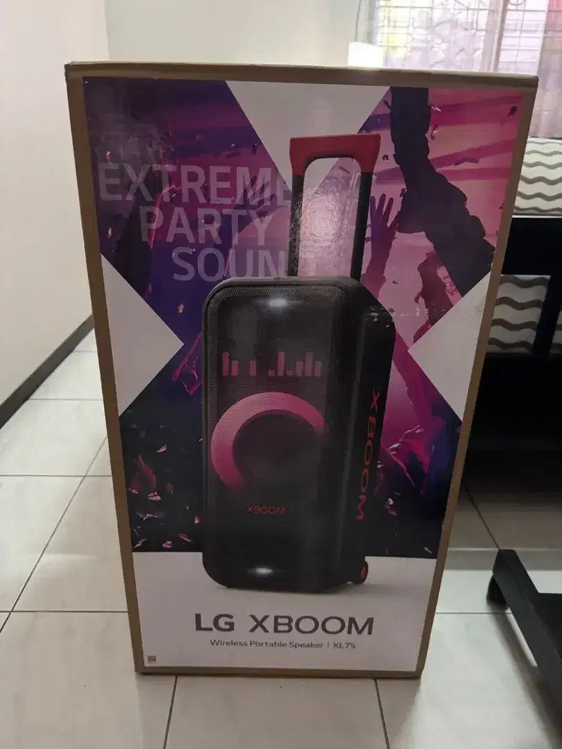 Portable party speaker lg xboom xl7s malang