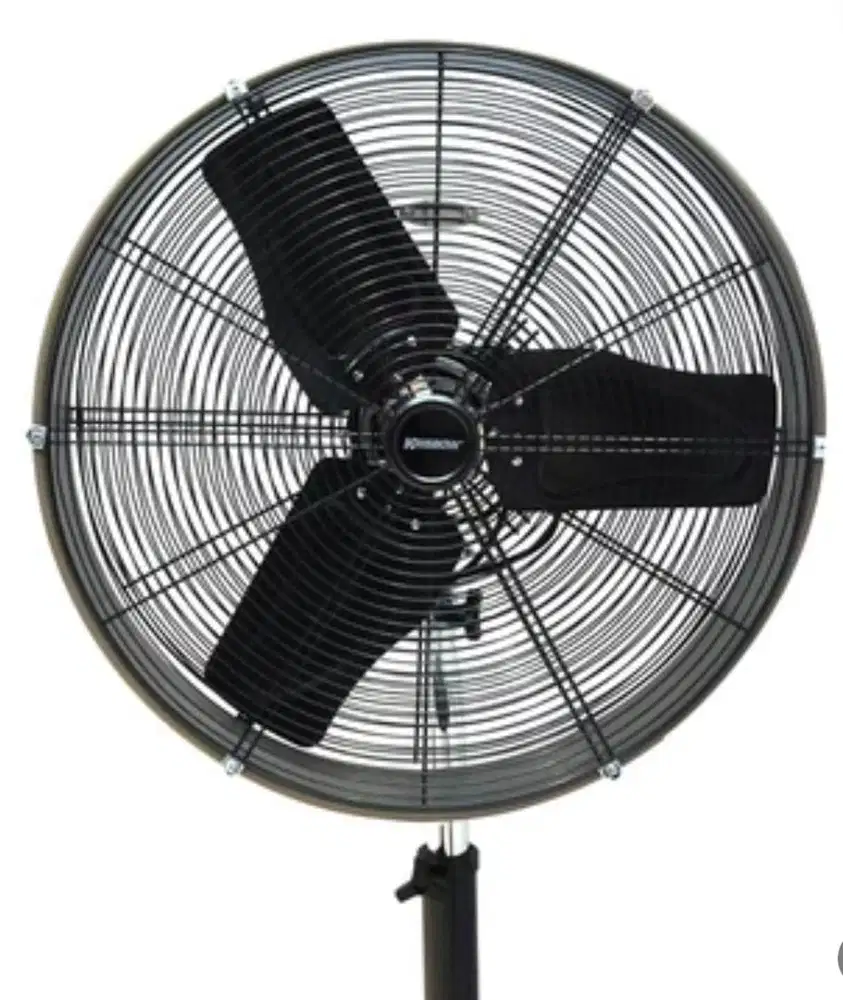 Krisbow Industrial Drum Fan 24 Inch Kipas Metal Besi Vintage Classic