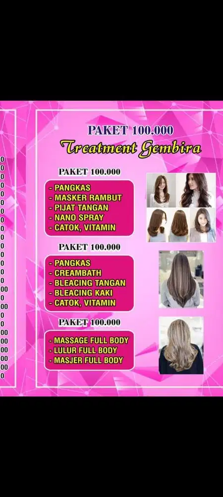 Dibutuhkan karyawati salon