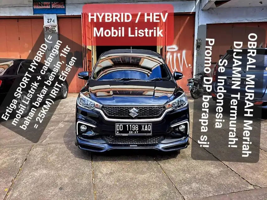 HYBRID ! HEV Listrik Suzuki Ertiga SS GX Sport hibrid 2023 EV nik 2022