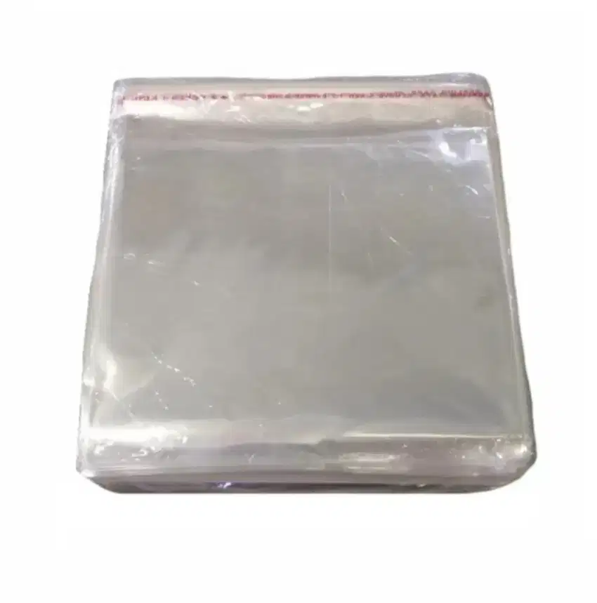 kantong plastik bening transparant 15,5cm x 16cm (per 500 buah)