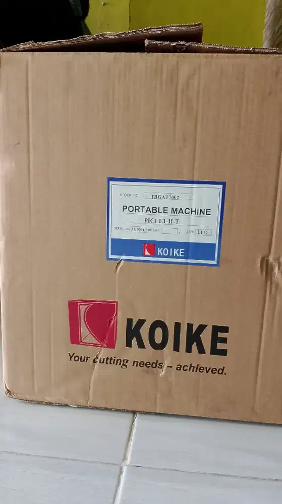 Cutting pipe, blender potong( pemotong pipa)