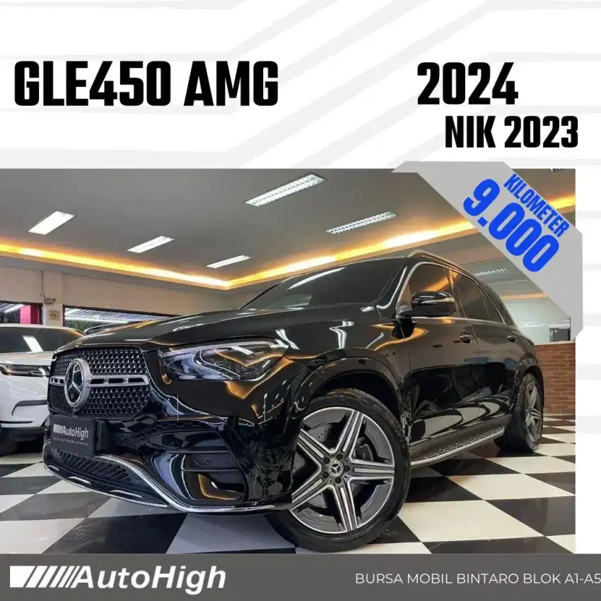 DP10% [Km9.000] GLE450 AMG 2023 Black / X5 Reg 2024 #AUTOHIGH