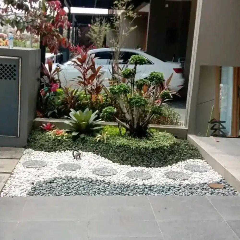 dekorasi taman minimalis