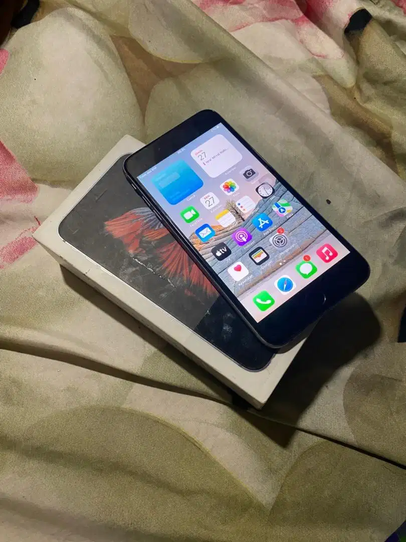 Iphone 6s+ plus 32gb ibox fullset minus speaker telfon