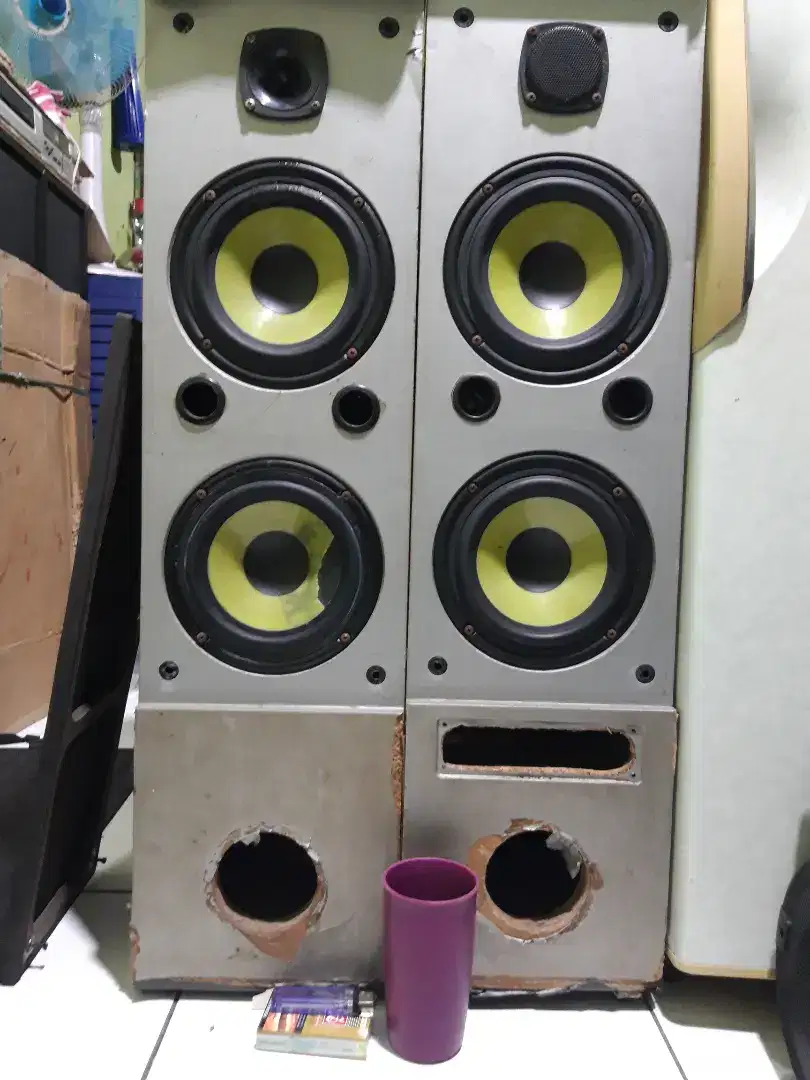 Subwoofer tango pasif 7 inch 150w ×4 satu pasang