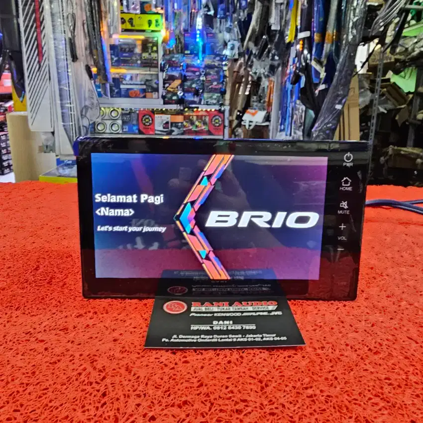 Head Unit HONDA BRIO E Satya 2024 Bluetooth USB Radio SOUNDSTREAM