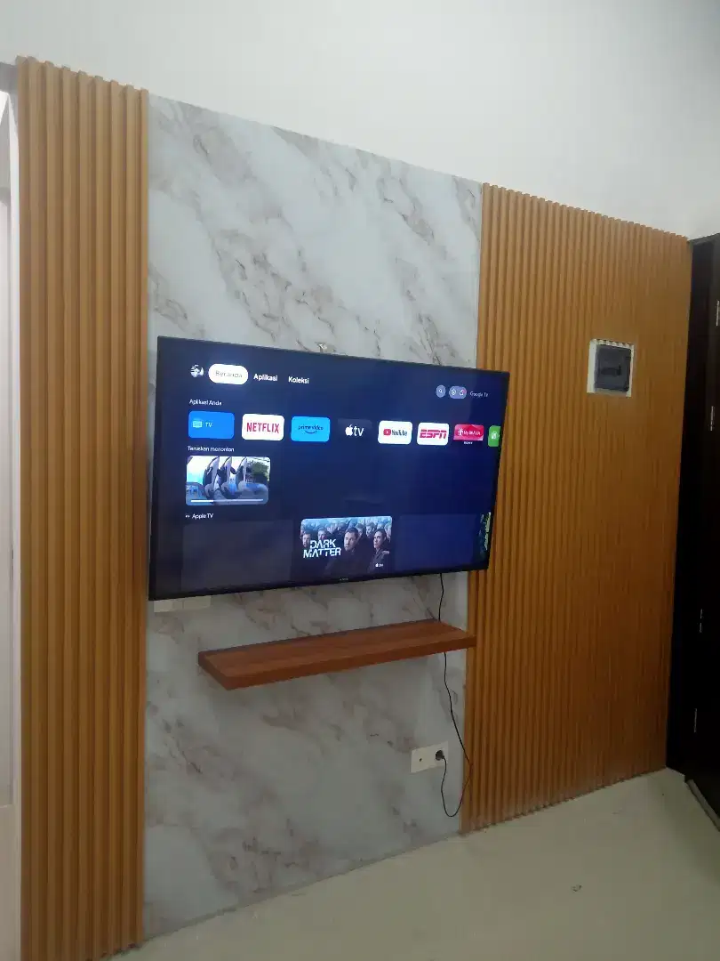 WPC panel tampilan yg mirip dengan kayu