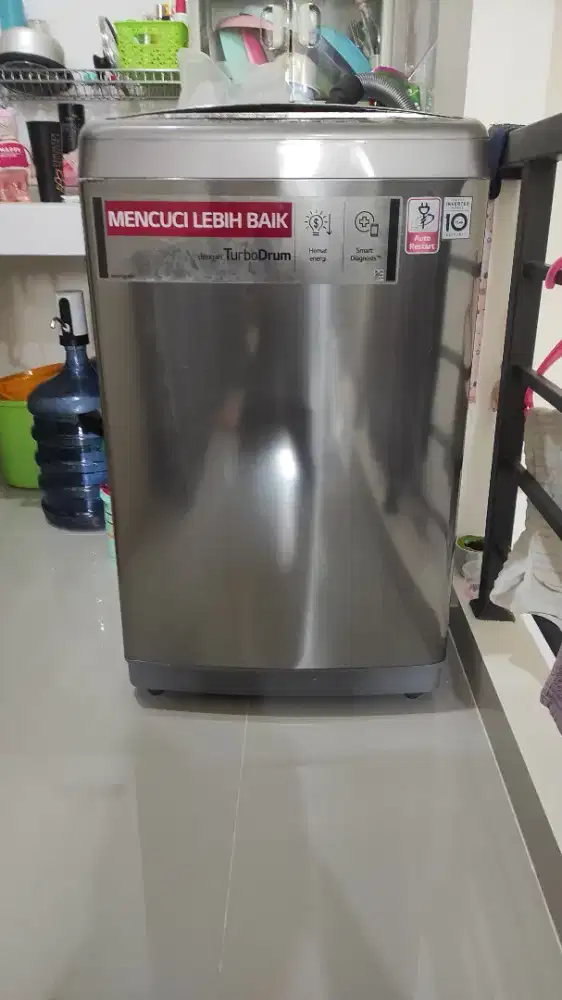 Mesin Cuci Merk LG dengan Turbo Drum
