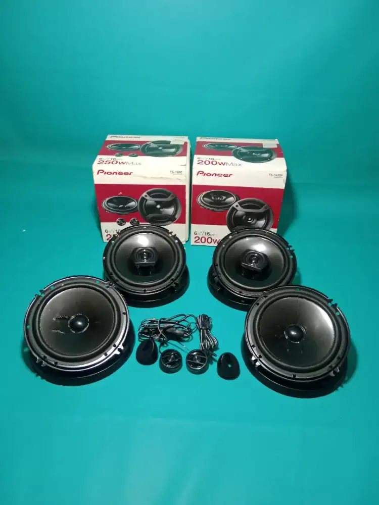 Ples Pasang Speaker Split PIONEER TS-160C & Speaker Coaksial PIONEER