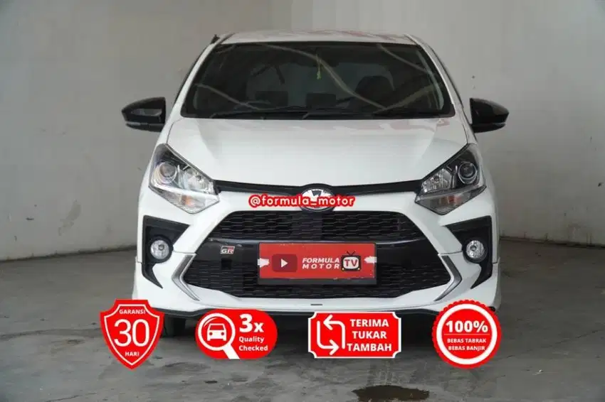 Toyota Agya 1.2 GR matic AT 2022 putih DP minim 23 juta