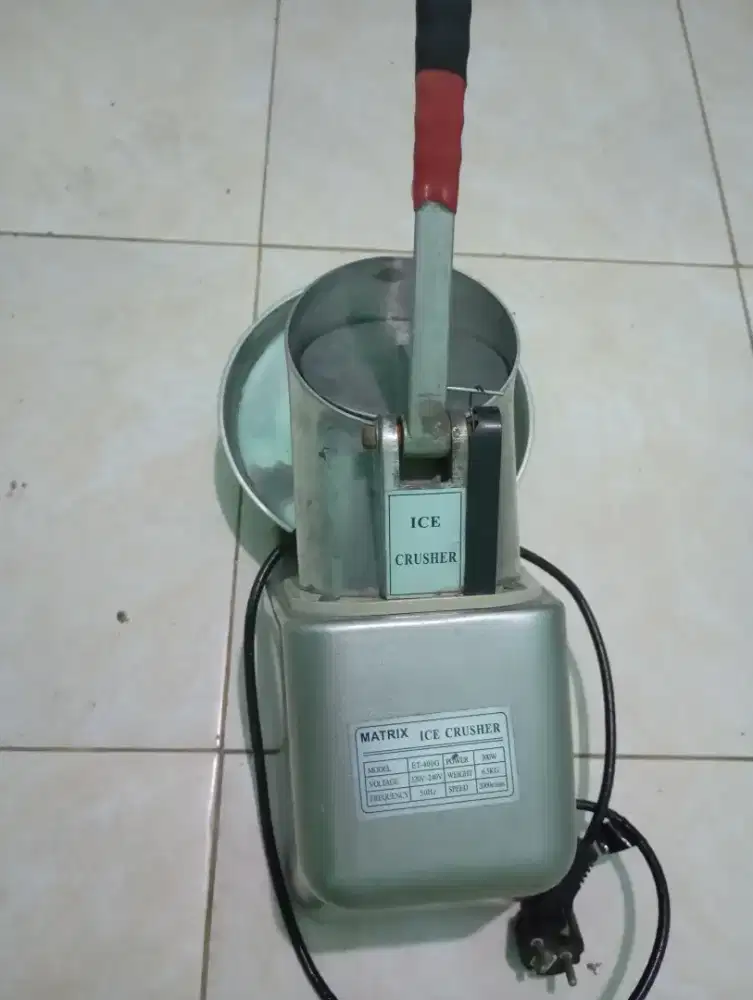 Dijual mesin serut es