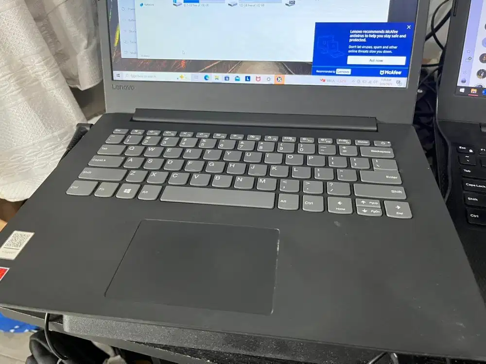 Laptop second Lenovo Ideapad 130-14Ast Amd A4 Ram 4gb bisa instant
