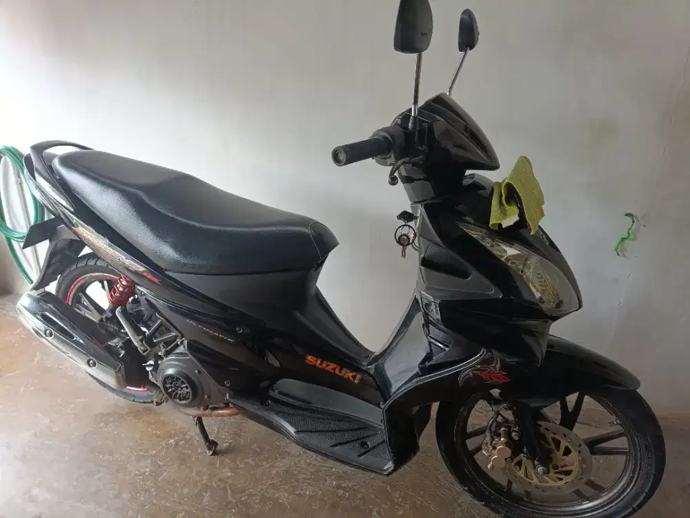 Suzuki Skywave 125 Night Rider III thn 2010 Pajak Panjang 2027