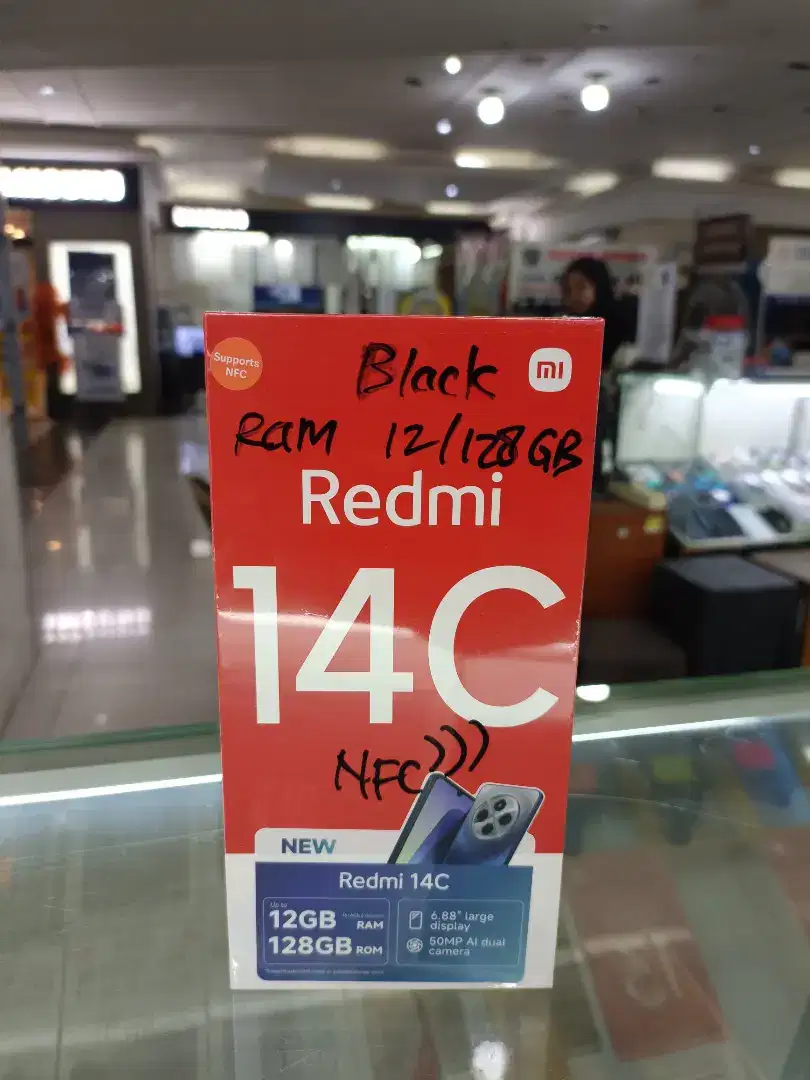 REDMI 14C RAM6+6GB ROM128GB ,NFC ,MediaTek Helio G81-Ultra