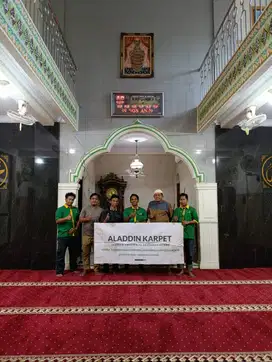 Karpet Masjid Free Pemasangan Oleh Tim Ahli