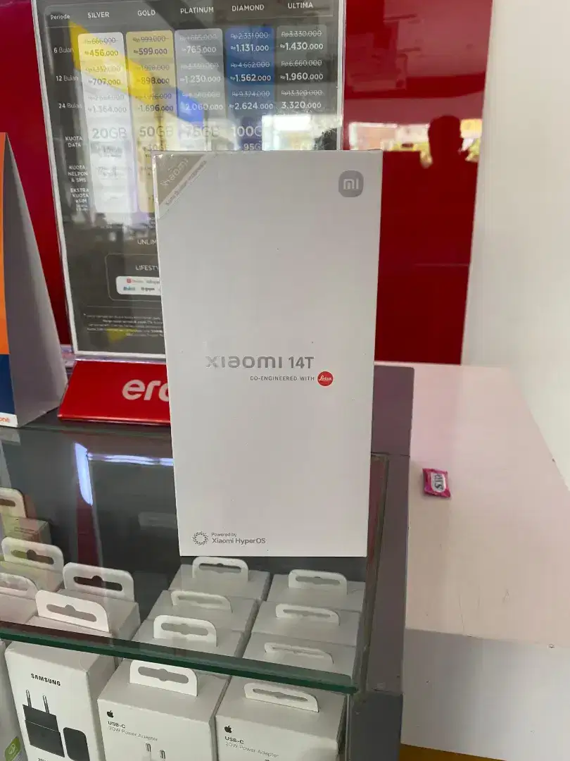 XIAOMI 14T 12/512(NEW)BISA CICILAN DP BUNGA 0% CUKUP KTP SAJA
