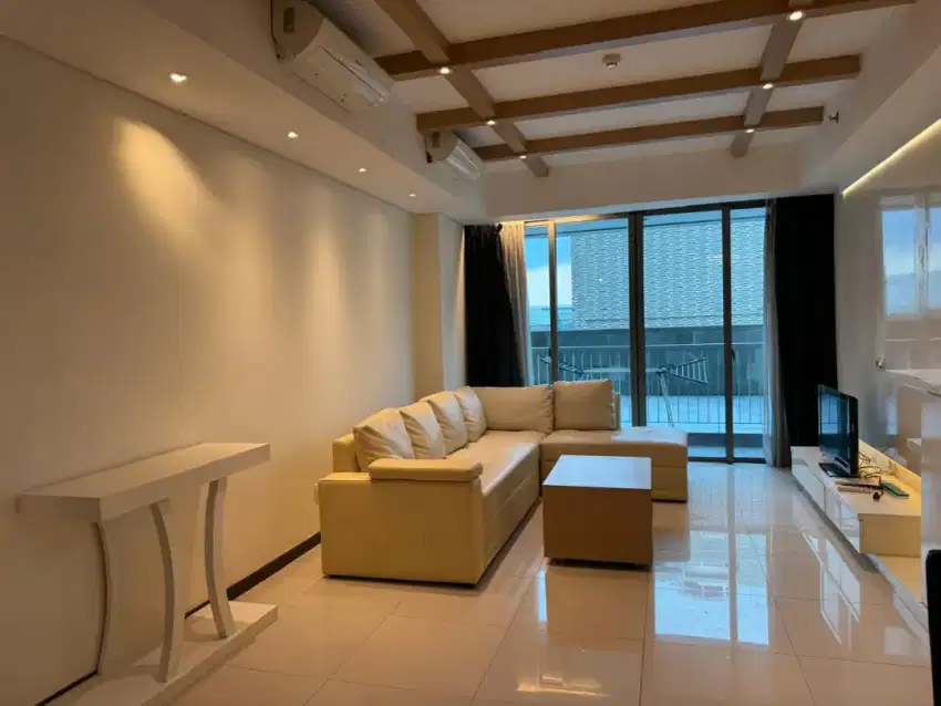 Disewakan Apartemen St Moritz 3BR, Full Furnished - Puri Indah