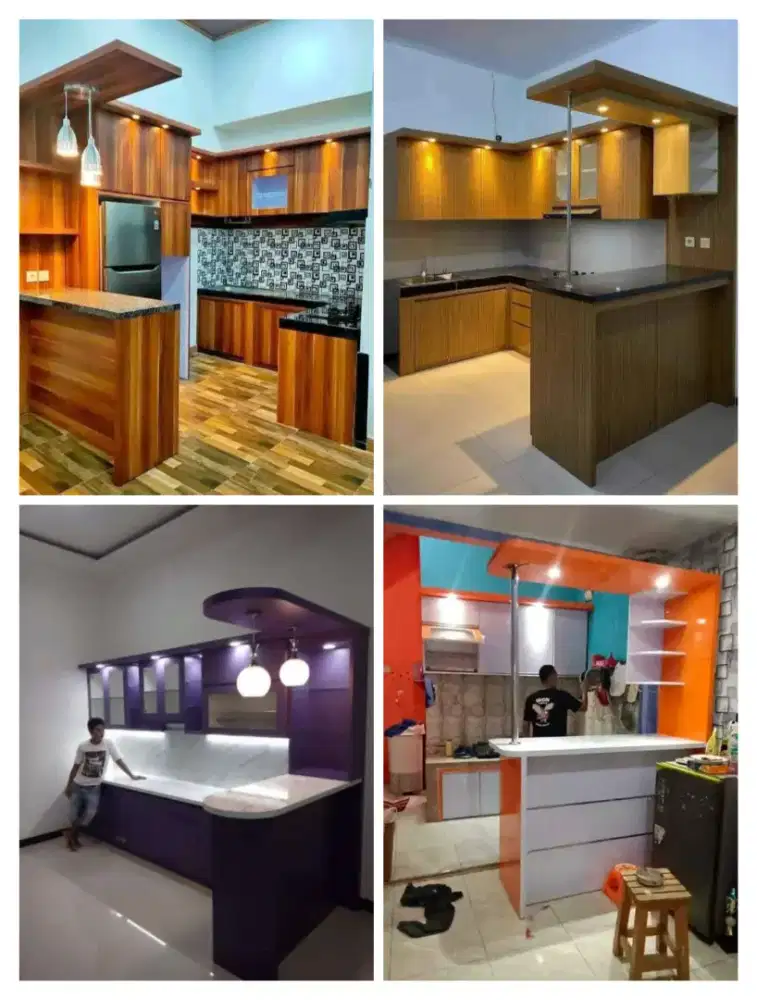 Dekor ruang dapur HPL