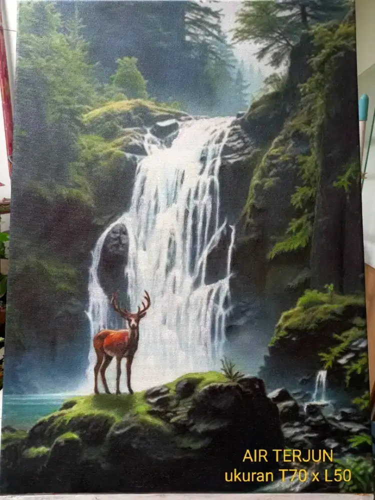 Lukisan KANVAS CAT MINYAK