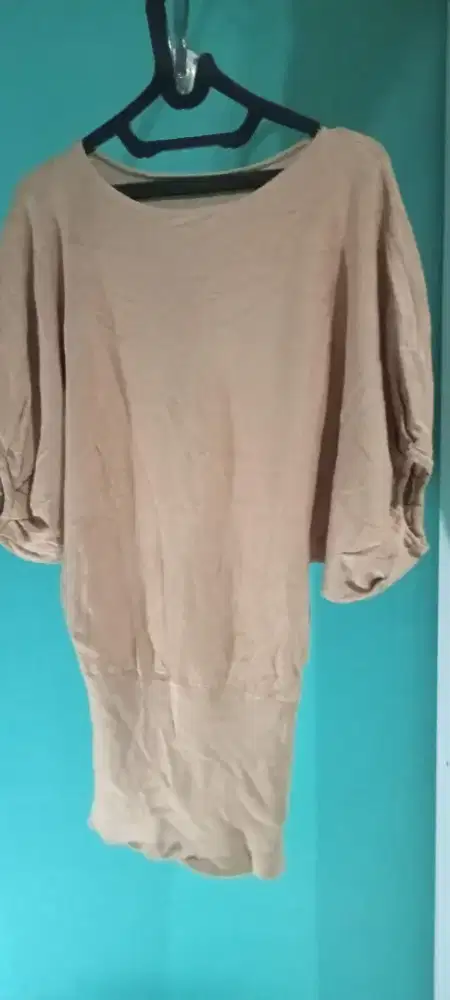 Dres polos wol warna coklat