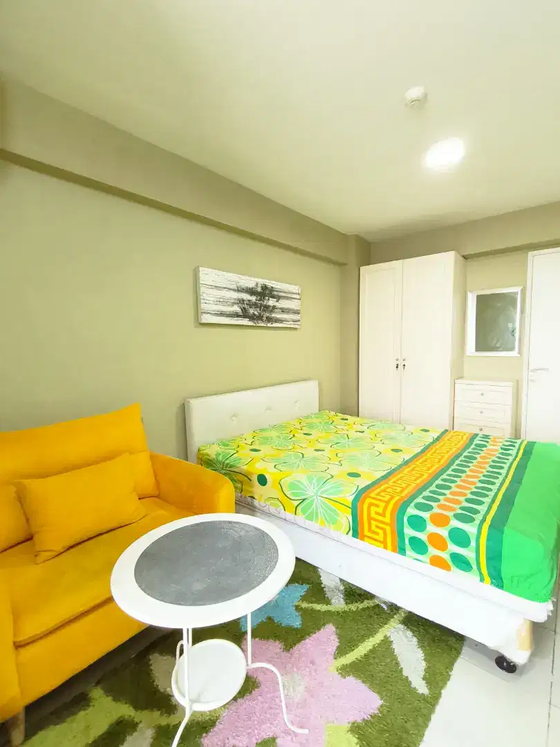 Sewa studio Furnished Apartemen Bassura City