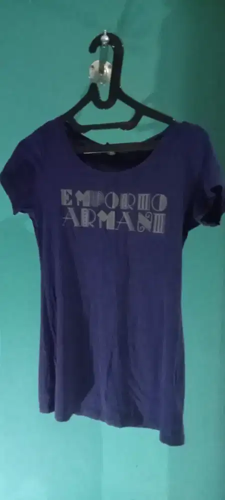 Kaos oblong wanita Biru