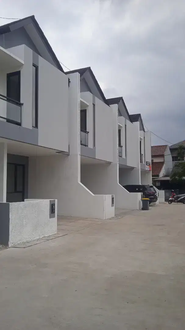 Rumah 2 lantai odel kekinian di galaxy bekasi selatan