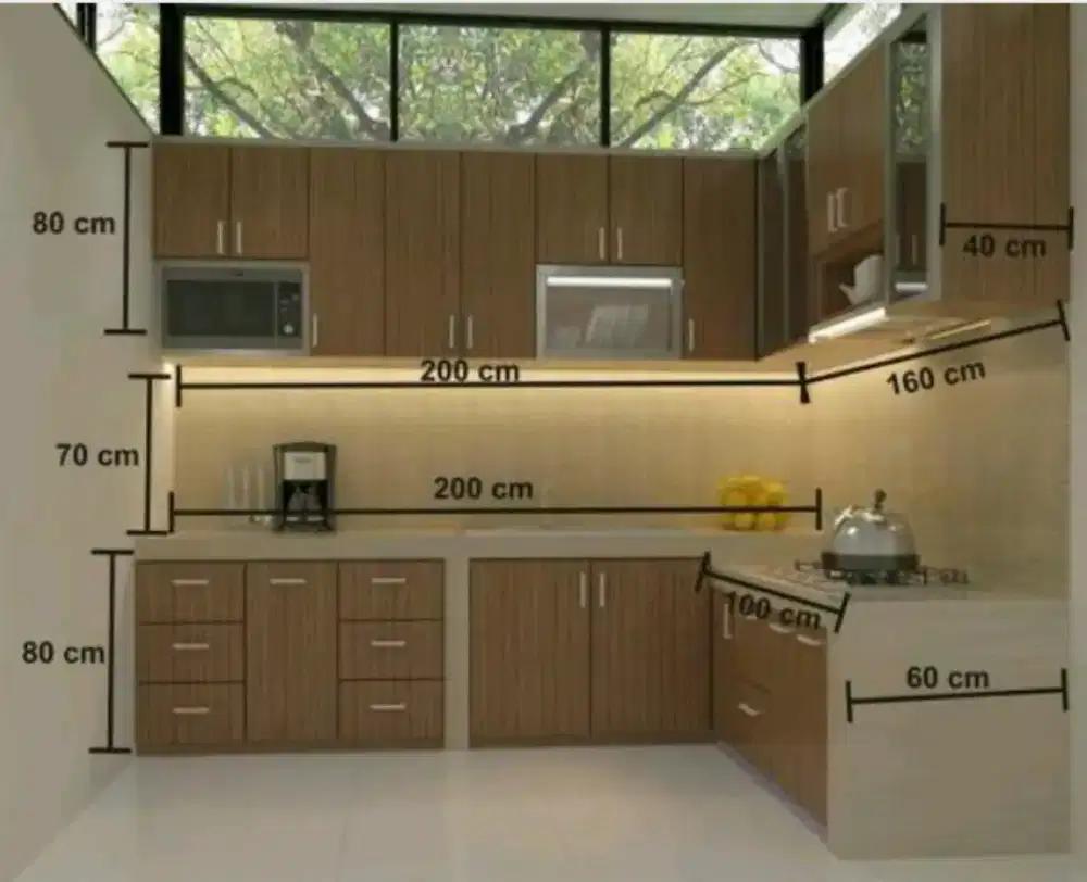 Kitchen set hpl