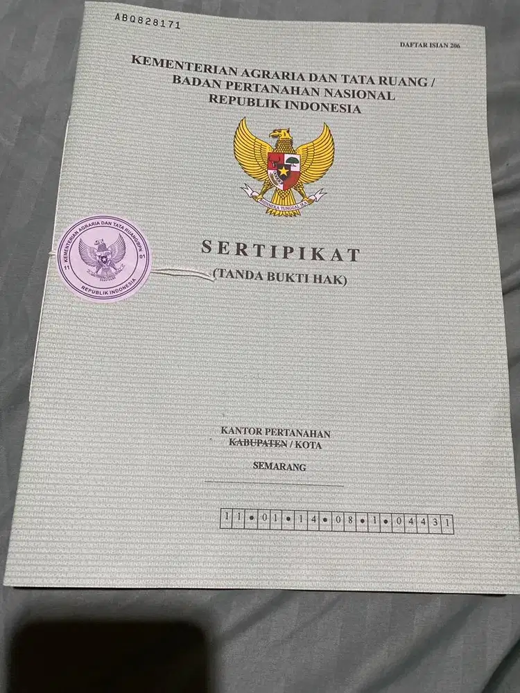 Tanah siap bangun SHM, bisa bantu urus IMB