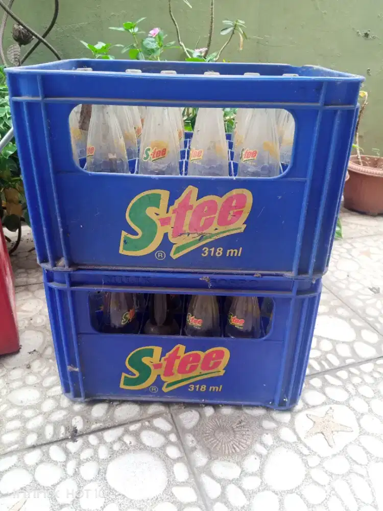 Krat bekas minuman 3 unit krat