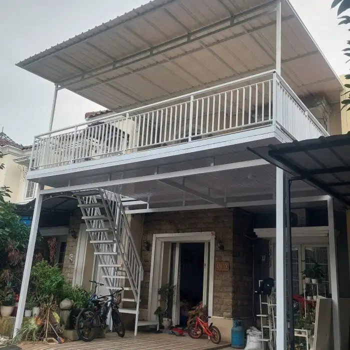 Mezanin kanopi balkon berkualitas dan jga murah