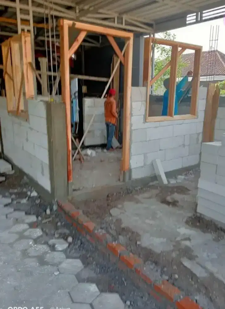 Jasa tukang  harian atau borongan