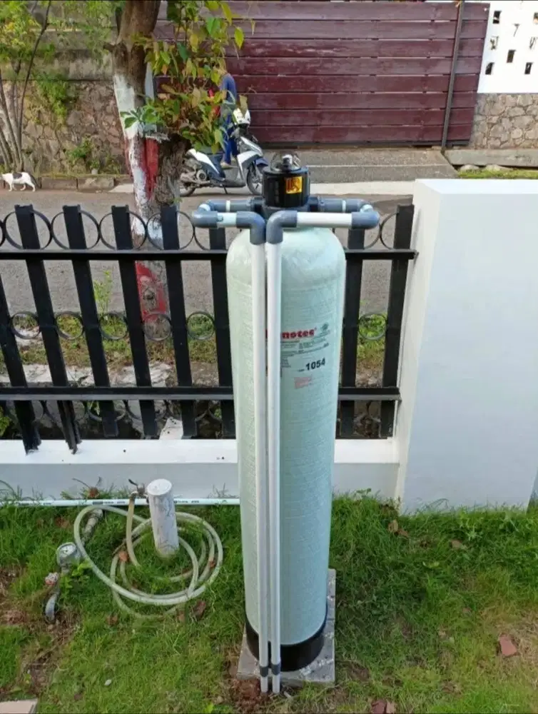 Pemasangan Tabung Filter Air FRP1054 untuk Air Sumur, Tanah & PA